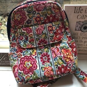 Vera Bradley floral backpack